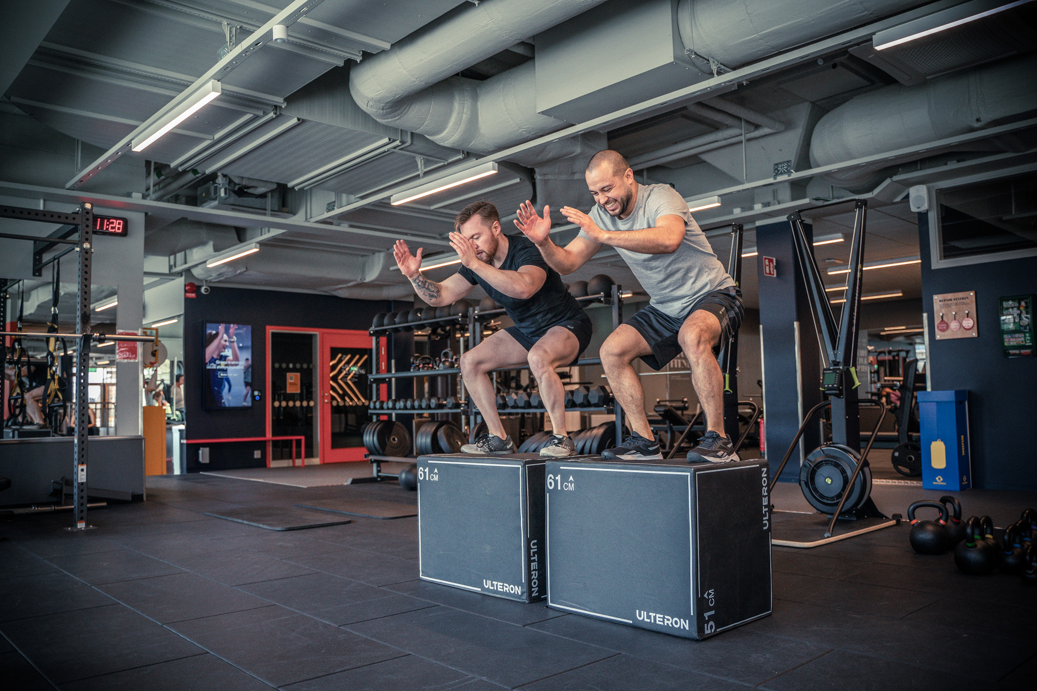 HIIT-pass på gymmet
