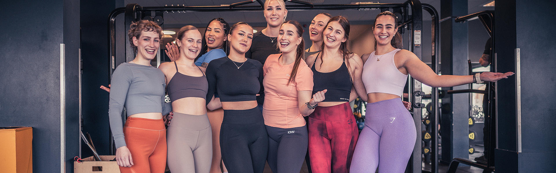 Vi erbjuder ett gym i gymmet för alla kvinnliga medlemmar