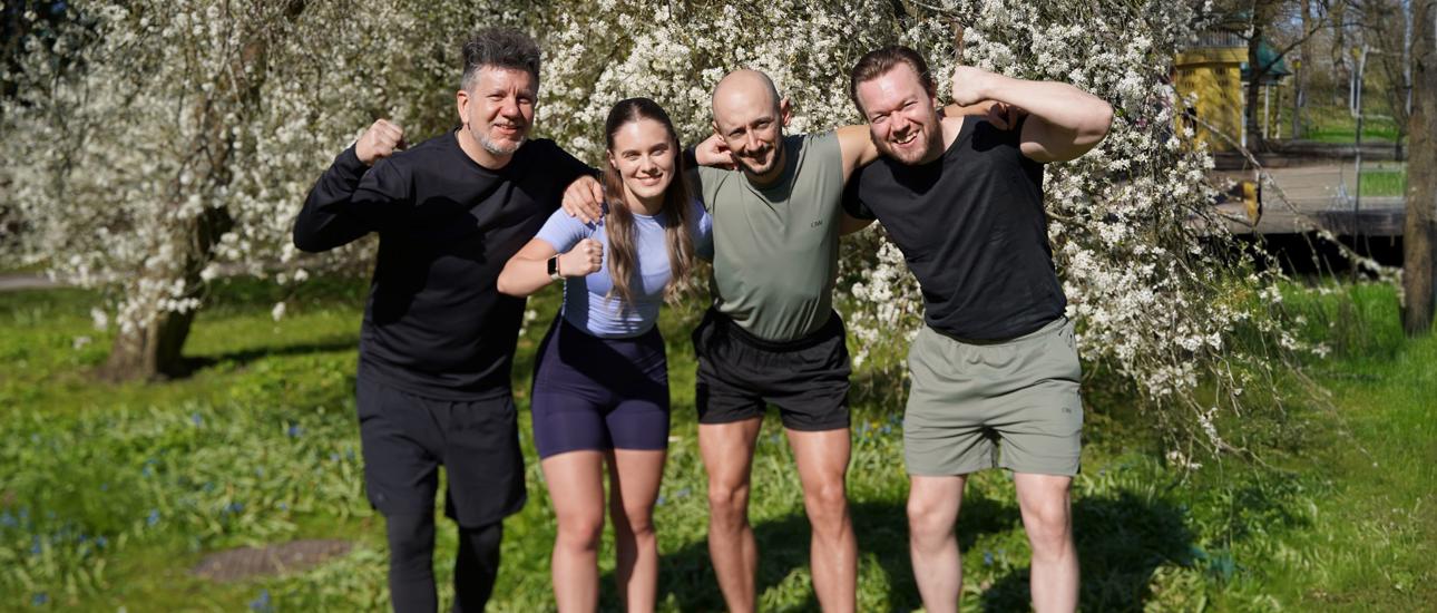 Träningsprogram i sommar, inga redskap eller vikter behövs.