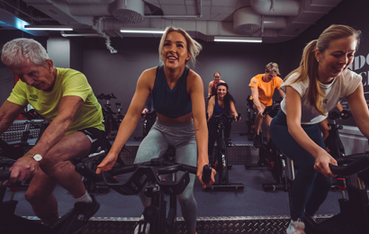 Gruppträning Cycling Beat Spinning Fitness24Seven